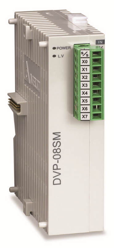Delta  Compact PLC DVP-S, PROGRAMMABLE LOGIC CTRL 4/4T DC 6 [DVP08SN11R]