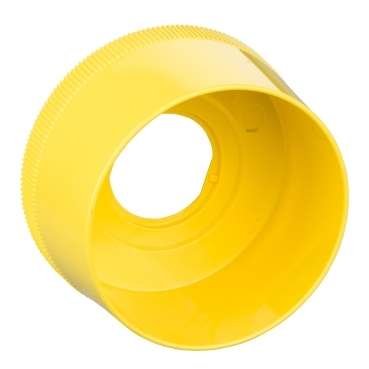 Schneider Signaling Harmony XB4_ Round guard for 40mm Emergency stop, Harmony XB4, plastic, yellow, 76.2mm