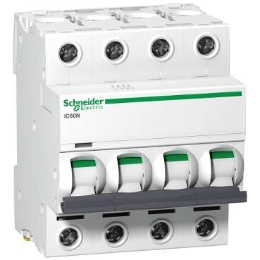 Schneider Breaker Acti9 iC60N 4P Acti9 iC60N 4P 32A C Miniature Circuit breaker [A9F44432]