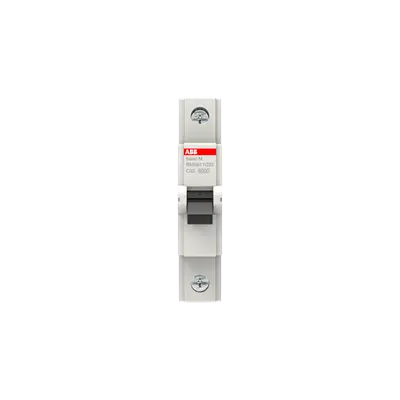 ABB BMS611C32 Miniature Circuit Breaker C-Char., 6kA, 32A, 1P [2CDS651061R0324]