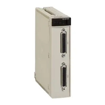 Schneider Analog input module, Modicon Premium, 16 high level inputs, 12 bits conversion. 270mA at 5VDC [TSXAEY1600]