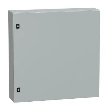 Schneider PanelSeT CRN plain door w/o mount.plate. H800xW800xD200 IP66 IK10 RAL7035.. [NSYCRN88200]