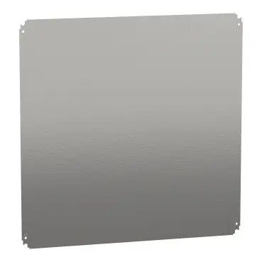 Schneider Plain mounting plate H800xW800mm made of galvanised sheet steel [NSYMM88]