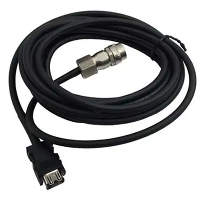 Mitsubishi  Servo encod. feedback cable / cordset - high bending endurance (long bending life) - Mitsubishi Electric - Length 15m - IP67 - with junction connector + servo amplif. connector - compatible with HK-ST; HG-KR; HG-MR; HG-SR; HG-RR; HG-UR; HF-KP; HF-MP; HF-SP; HC-LP; HC-RP; HC-UP; HA-LP; HF-JP; HG-KN; HG-SN; HF-KN series -  [MR-J3ENSCBL15M-H]