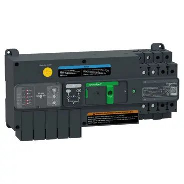 Schneider automatic transfer switch, TransferPacT automatic, 40A, 2P, rotary, frame 100A