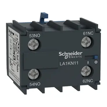 Schneider Auxiliary contact block, TeSys K, 1NO + 1NC, screw terminals [LA1KN11]