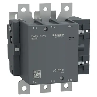 Schneider  EasyPact TVS contactor 3P(3 NO) - AC-3 - <= 440 V 200A - 240 V AC coil