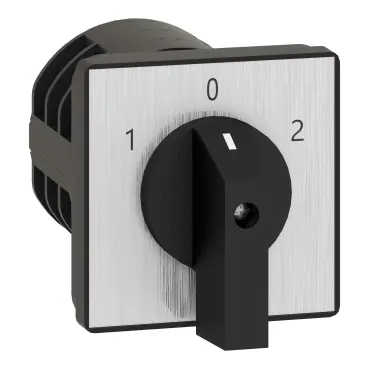 Schneider cam changeover switch - 4-pole - 60° - 32 A - screw mounting