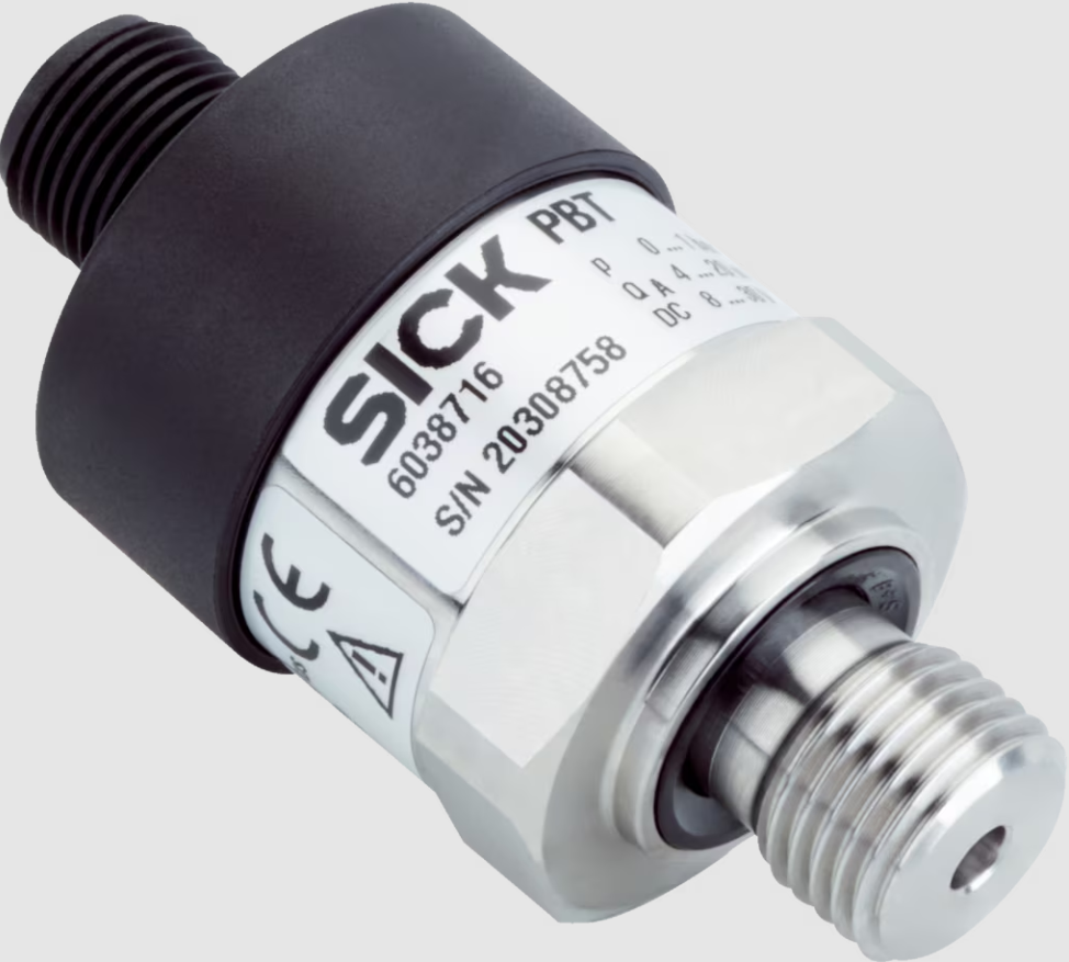 SICK Pressure sensors: PBT PBT-RB025SG1SSNAMA0Z