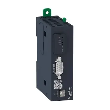 Schneider smart communication module, Modicon M262, CANopen, 1 SubD9