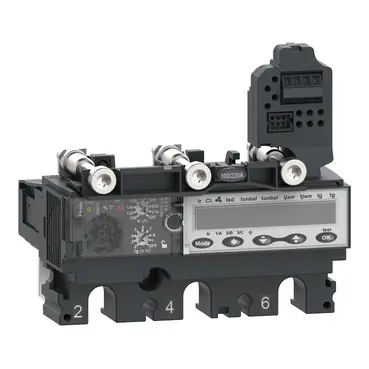 Schneider  Trip unit MicroLogic 6.2 EM for ComPacT NSX 160/250 circuit breakers, electronic, rating 150A, 3 poles 3d