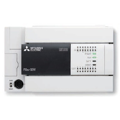 Mitsubishi PLC Melsec FX3U Base Unit AC 100-240V; 16 inputs DC 24V; 16 relay outputs_ [FX3U-32MR-ES]