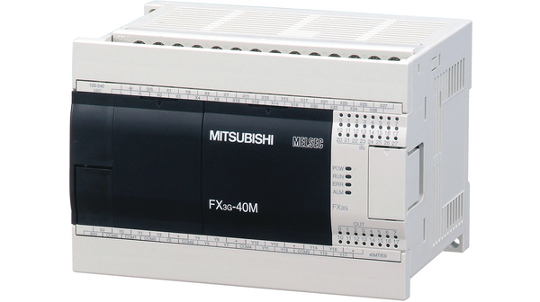 Mitsubishi PLC Melsec FX3G FX3G Base Unit AC 100-240 V; 24 inputs DC 24V; 16 transistor outputs _ [FX3G-40MT/ESS]