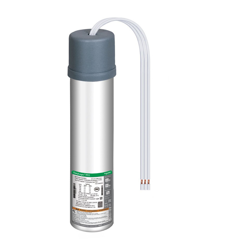 Schneider Capacitor  EasyCan_ EasyCan Capacitor - 7.5/9 kvar - 440 V - 50/60Hz_ [BLRCS075A090B44]