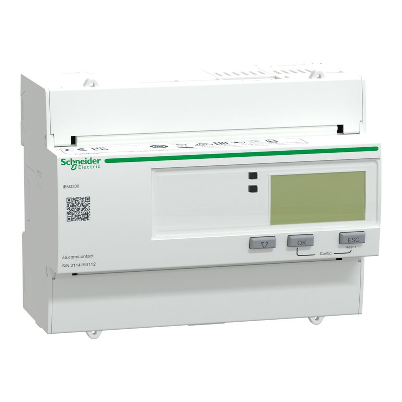 Schneider Meter iEM3000 Series_ iEM3300 energy meter - 125 A_ [A9MEM3300]