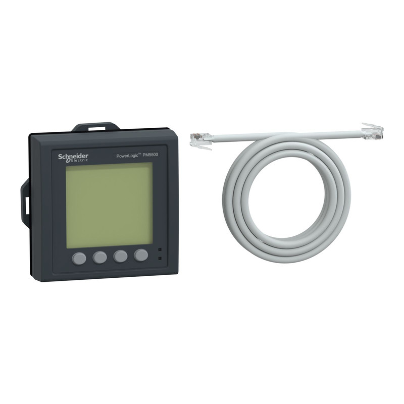 Schneider Meter PM5000_ Power Logic PM5000 - 5RD Remote display 96 x 96 mm monochrome_ [METSEPM5RD]