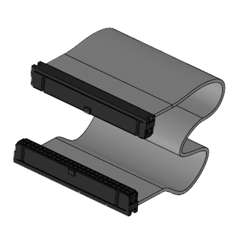 Schneider Meter BCPM_ flat ribbon cable - set of 1 - for BCPM - length 3.0 m_ [CBL020]