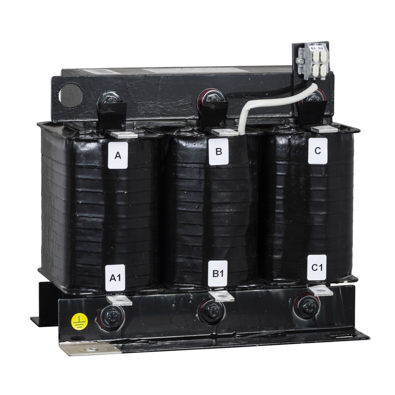 Schneider Reactor SAH detuned reactors_ Anti Harmonic detuned reactor 50kvar 190Hz (3.8) 7% 50Hz 400V_ [LVR07500A40T]