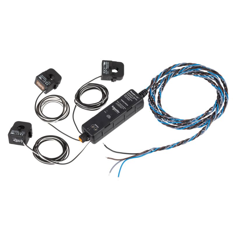 Schneider Meter EM4200_ Enercept Meter, class 0.2S, Modbus/BACnet RS485, Split Core 400A, IEC wire code_ [METSEEM4235B401]