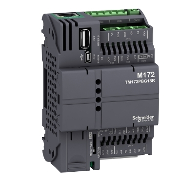 Schneider PLC Modicon M171/M172_ Modicon M172 Performance Blind 18 I/Os, Ethernet, Modbus_ [TM172PBG18R]