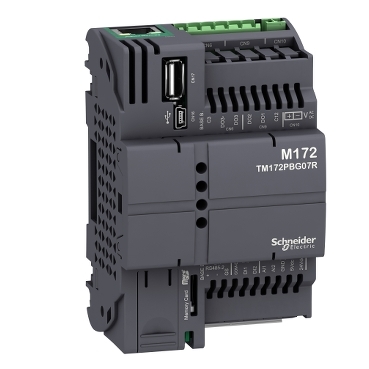 Schneider PLC Modicon M171/M172_ Modicon M172 Performance Blind 7 I/Os, Ethernet, Modbus_ [TM172PBG07R]