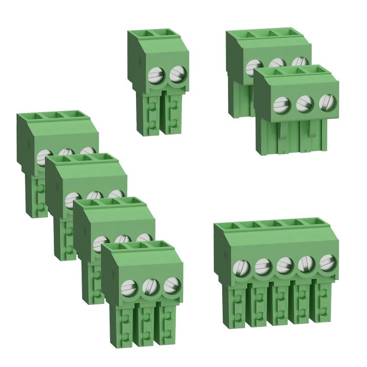 Schneider PLC Modicon M171/M172_ M172 07 I/Os Screw Terminal Blocks_ [TM172ASCTB07]