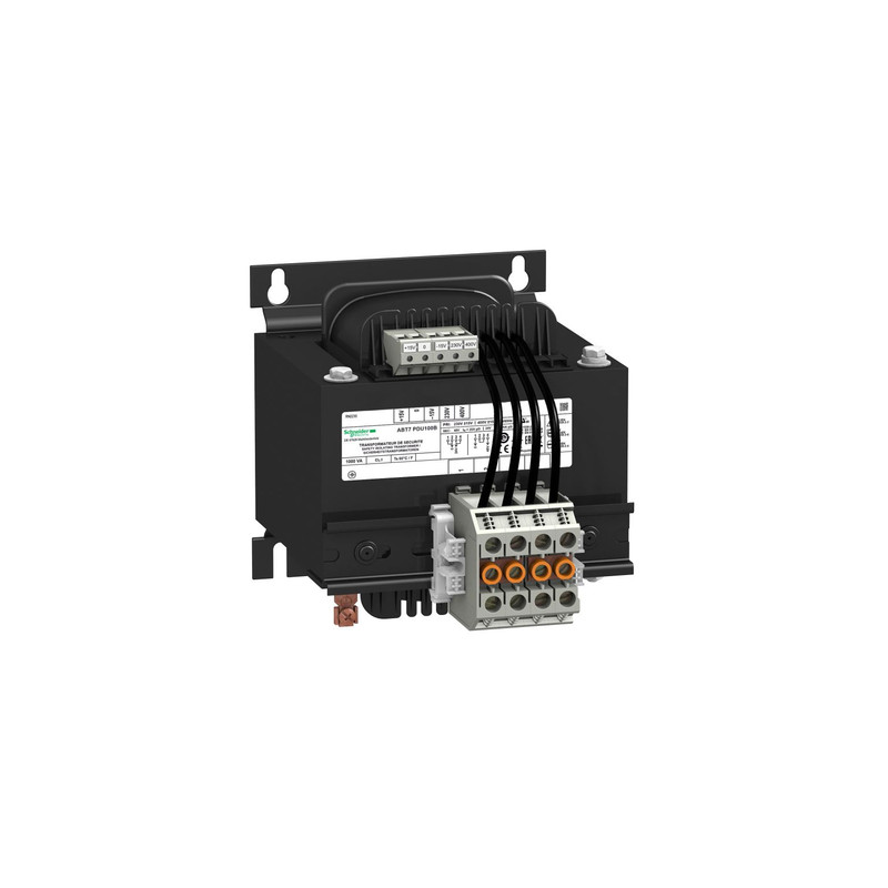 Schneider Transformer Phaseo ABT7, ABL6_ voltage transformer - 230..400 V - 2 x 24 V - 1 KVA_ [ABT7PDU100B]