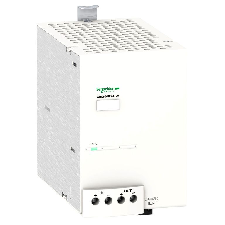 Schneider Power Supply Phaseo ABL7, ABL8_ buffer module - 24..28.8 V DC - 40 A - for power supply_ [ABL8BUF24400]
