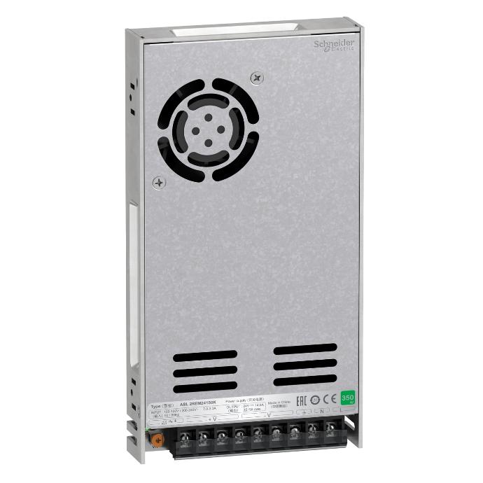 Schneider Power Supply Phaseo Easy ABL2_ single phase power supply, 100...240V input, 24V DC output, 351W, 14,6A_ [ABL2REM24150K]