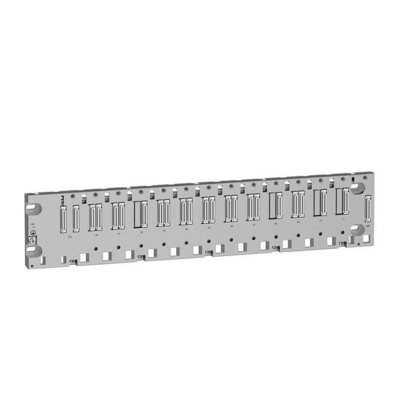 Schneider PLC Modicon M580_ rack X80 - 12 slots - Ethernet backplane_ [BMEXBP1200]
