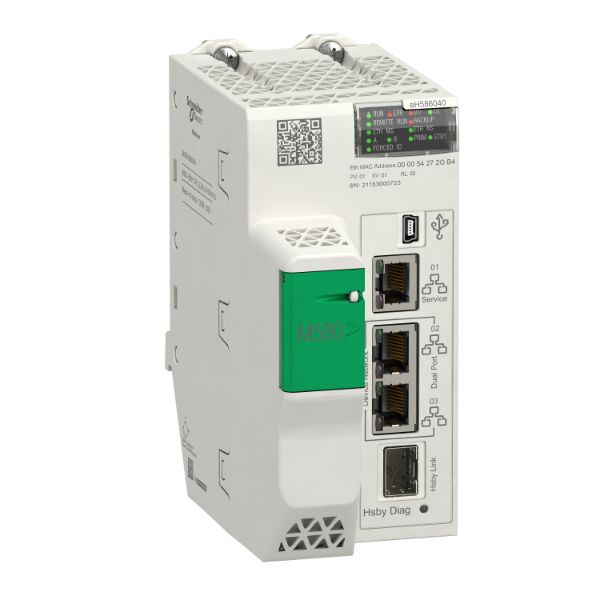 Schneider PLC Modicon M580_ Redundant processor module, Modicon M580, HSBY Level 6, Remote_ [BMEH586040]