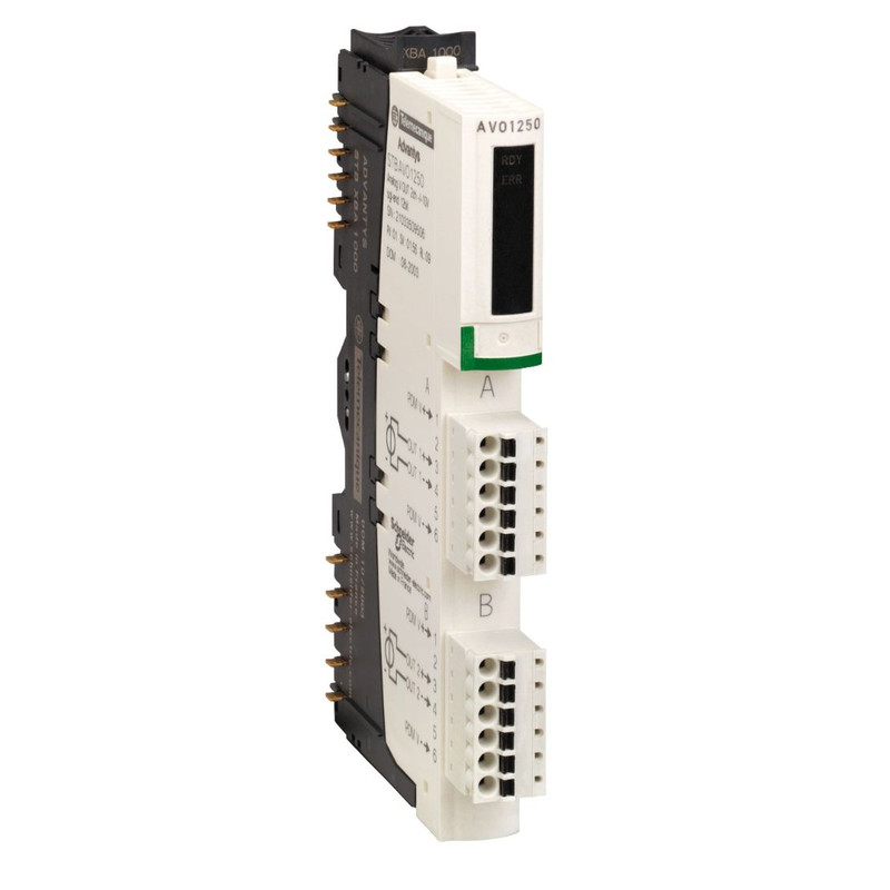 Schneider PLC Modicon STB_ standard analog output kit STB - +/- 10 V - 2 O - 12 bits_ [STBAVO1250K]
