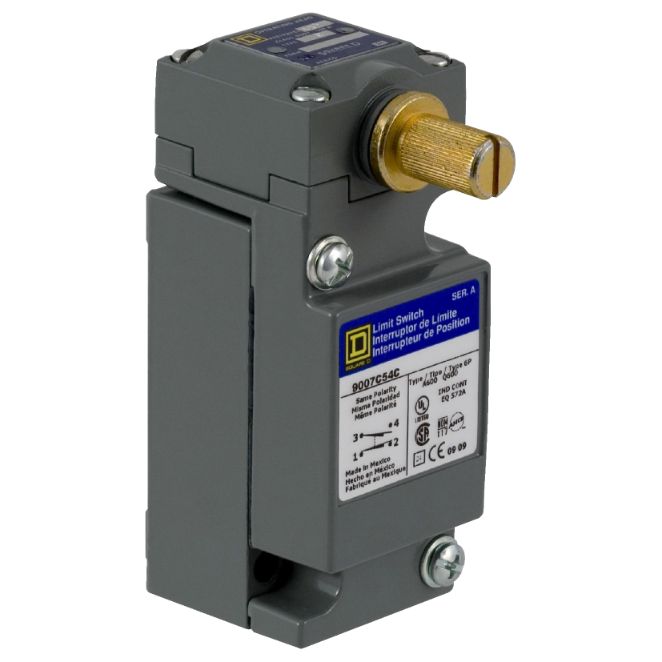 Schneider Sensors Nema Limit Switches_ LIMIT SWITCH 600V 10AMP C +OPTIONS_ [9007C54C]