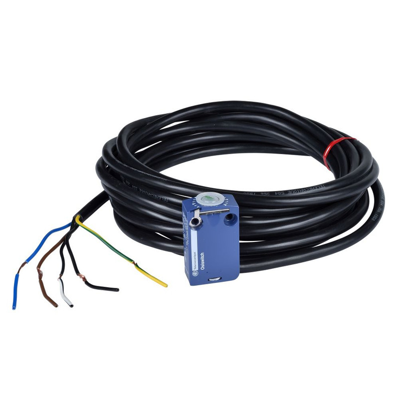 Schneider Sensors OsiSense XC Standard_ limit switch body ZCMD - 1NC+1NO - silver - slow-break - connection - 5 m_ [ZCMD25L5]