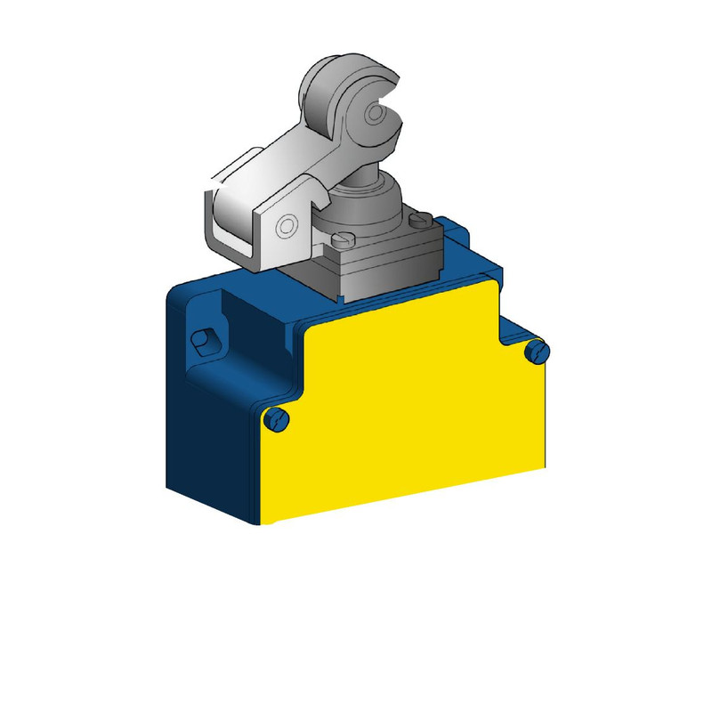 Schneider Sensors OsiSense XC Standard_ Limit switch, Limit switches XC Standard, XCKML, thermoplastic plastic roller lever plunger, 2x(1NC+1NO), snap, M20_ [XCKML121H29]