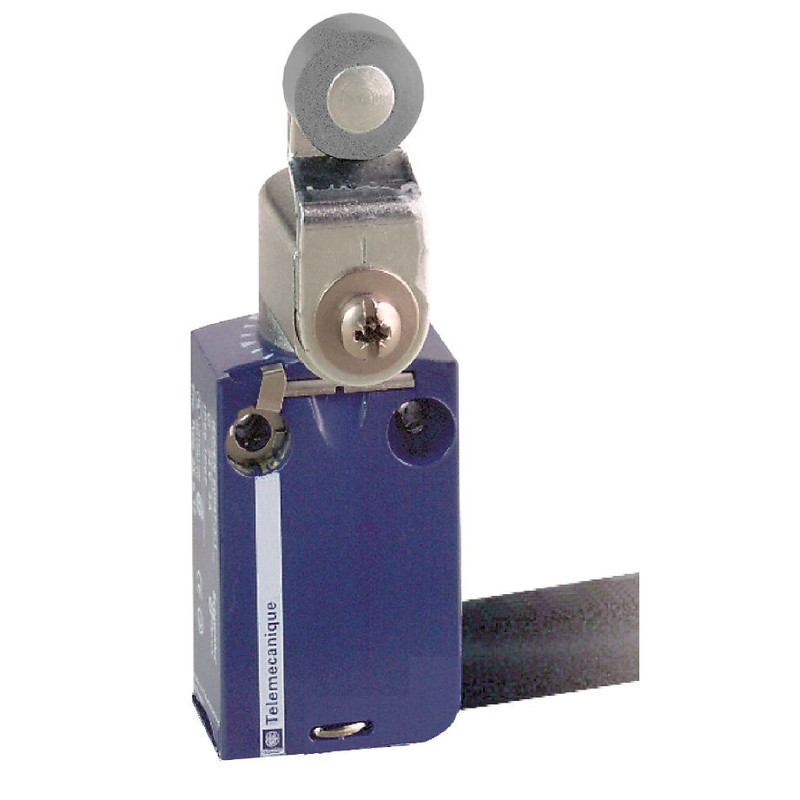 Schneider Sensors OsiSense XC Standard_ limit switch XCMD - steel ball bearing mount. roller lev. - 1NC+1NO - snap - 1 m_ [XCMD2117L1]
