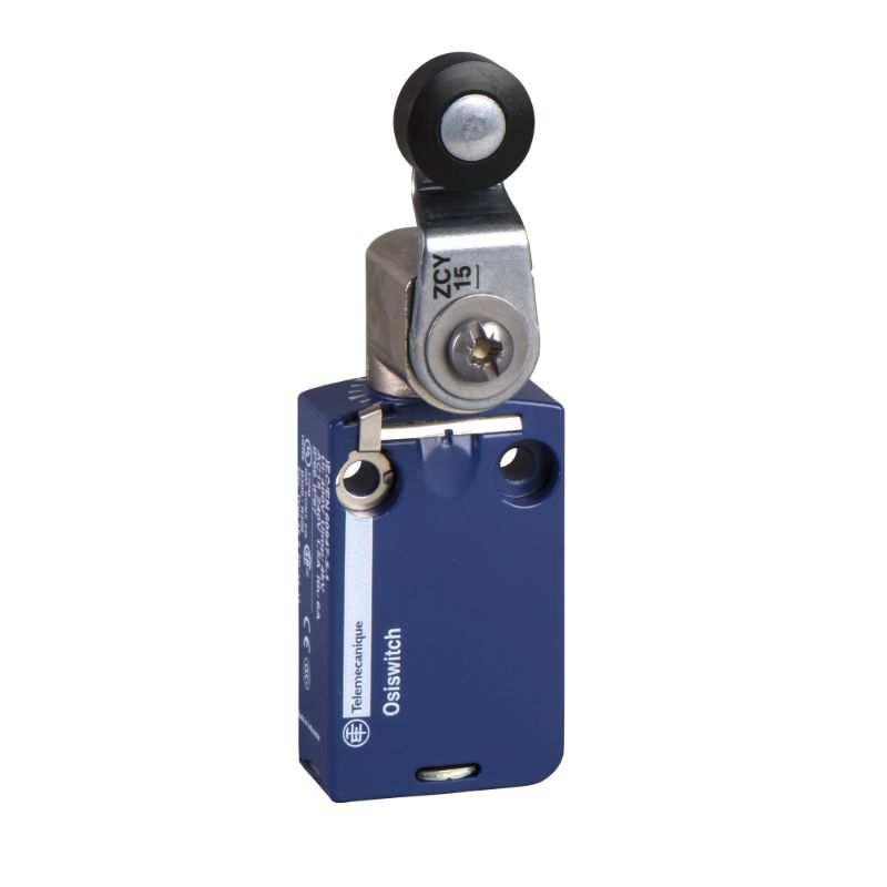Schneider Sensors OsiSense XC Standard_ limit switch XCMD - thermoplastic roller lever - 1NC+1NO - slow - 1 m_ [XCMD2515L1]