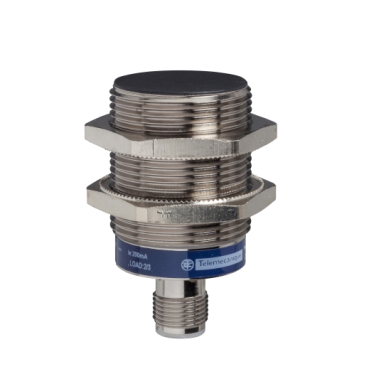 Schneider Sensors Osisense XS & XT_ Inductive proximity sensors XS, inductive sensor XS1 M30, L55mm, brass, Sn15mm, 12...24 VDC, M12_ [XS130B3PAM12]