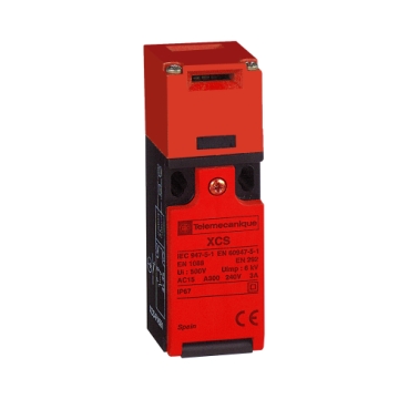 Schneider Sensors Preventa XCS_ Safety switch, Telemecanique Safety switches XCS, plastic XCSPA, 1 NC + 1 NO, snap action, 1 entry tapped Pg 11_ [XCSPA591]