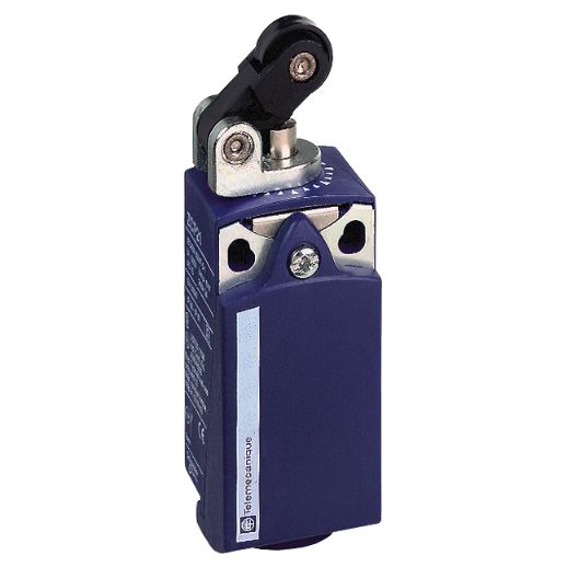 Schneider Sensors OsiSense XC Standard_ limit switch XCKP - th.plastic roller lever plung. Hor - 1NC+1NO - snap - 1/2NPT_ [XCKP2121N12]