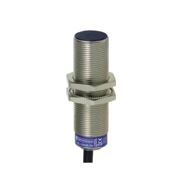 Schneider Sensors Osisense XS & XT_ Inductive proximity sensors XS, inductive sensor XS6 M18, L62mm, brass, Sn8mm, 12...48 VDC, cable 2 m_ [XS618B1PBL2]