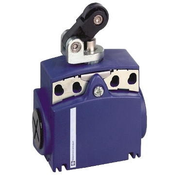 Schneider Sensors OsiSense XC Standard_ Limit switch, Limit switches XC Standard, XCKT, thermoplastic plastic roller lever plung. Hor, 1NC+1 NO, snap, M16_ [XCKT2121P16]