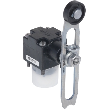 Schneider Sensors OsiSense XC Standard_ limit switch head ZCKD - thermoplastic roller lever variable length_ [ZCKD41]
