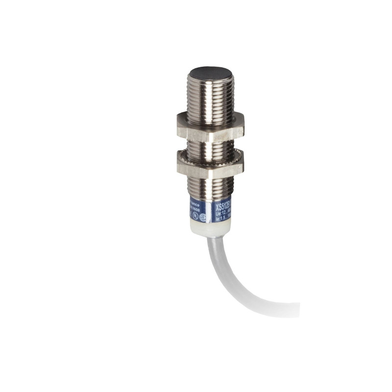 Schneider Sensors Osisense XS & XT_ inductive sensor XS5 M12 - L35mm - brass - Sn2mm - 12..24VDC - cable 2m_ [XS512B1NAL2]