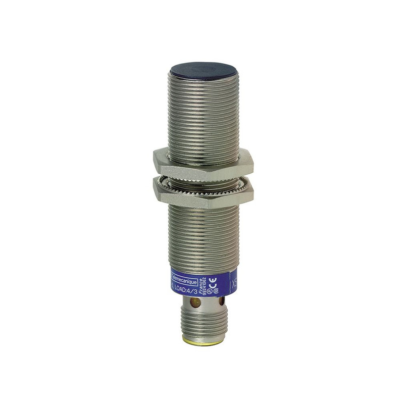 Schneider Sensors Osisense XS & XT_ Inductive proximity sensors XS, inductive sensor XS1 M18, L60mm, brass, Sn5mm, 12...24 VDC, M12_ [XS1M18PC410D]