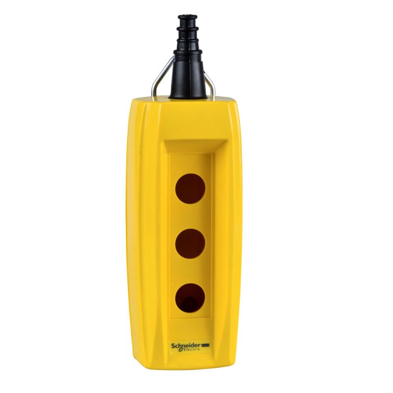 Schneider Signaling Harmony XAP, XB2 SL_ empty pendant control station XAC-B - 3 vertical openings_ [XACB030]