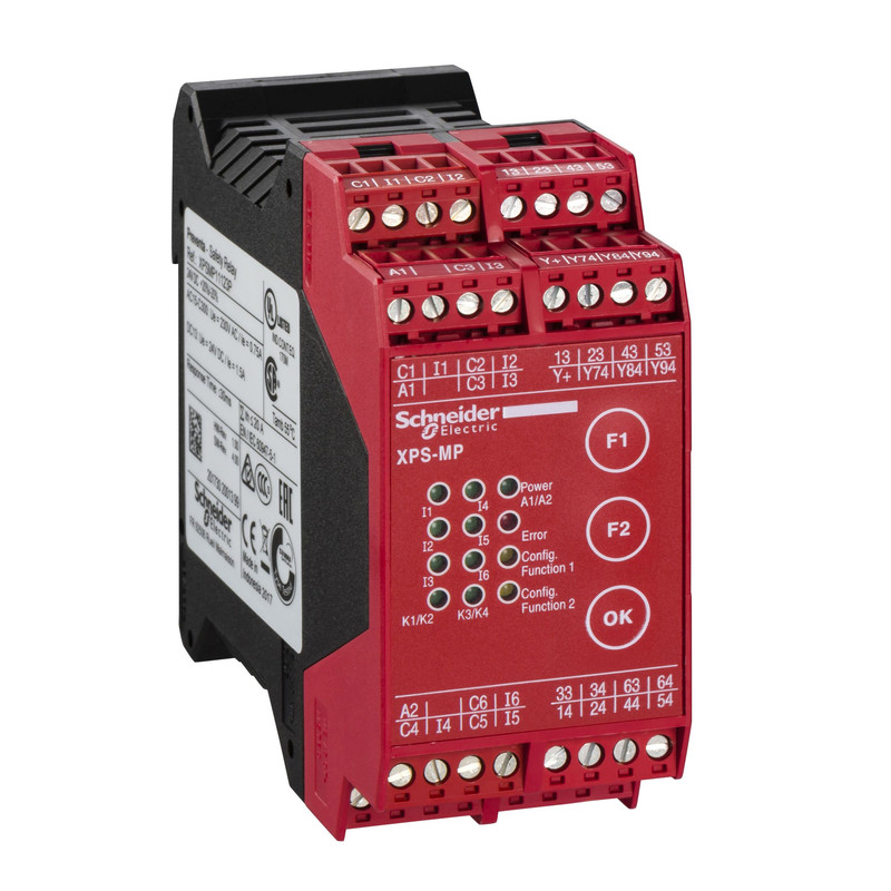 Schneider Signaling Preventa XPS MP, XPS MC, XPS MCM_ module XPS-MP - 2 independent functions - 24 V DC_ [XPSMP11123P]