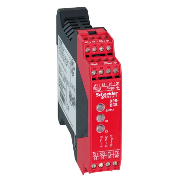 Schneider Signaling Preventa XPS_ module XPSBCE - two-hand control - 24 V AC/DC_ [XPSBCE3110P]