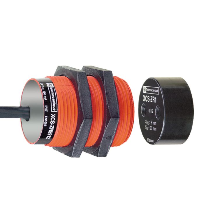 Schneider Signaling Preventa XCS_ coded magnetic switch XCSDMR - 1 NC + 1 NO - staggered - 2m_ [XCSDMR5902]