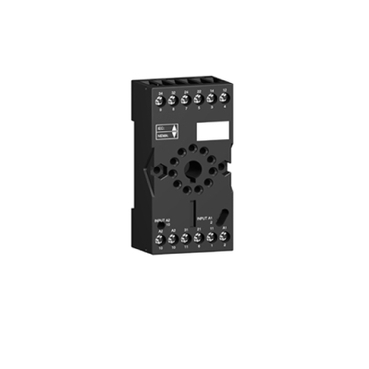 Schneider Signaling Zelio Time_ Harmony, Socket, for RUMC3 relays, 10 A, screw connectors, mixed contact_ [RUZC3M]
